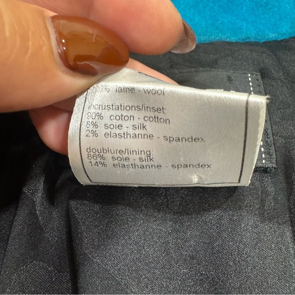 Chanel Fall 2007 Ready To Wear Runway Tweed Wool Black Jacket Blazer Size 40 - Picture 6 of 14